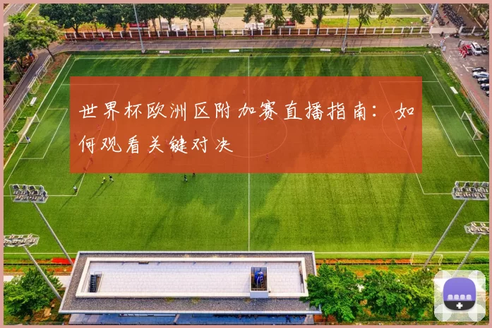 世界杯欧洲区附加赛直播指南：如何观看关键对决