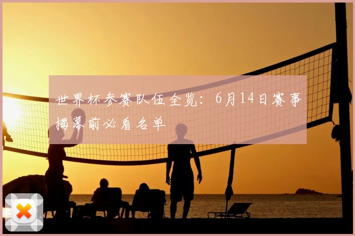 世界杯参赛队伍全览：6月14日赛事揭幕前必看名单
