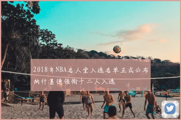 2018年NBA名人堂入选名单正式公布纳什基德领衔十二人入选