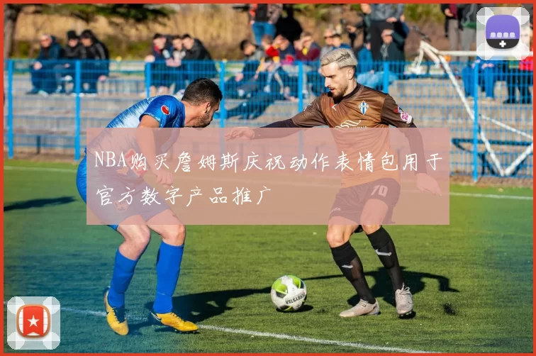 NBA购买詹姆斯庆祝动作表情包用于官方数字产品推广